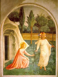 Noli me tangere, Fresko von Fra Angelico